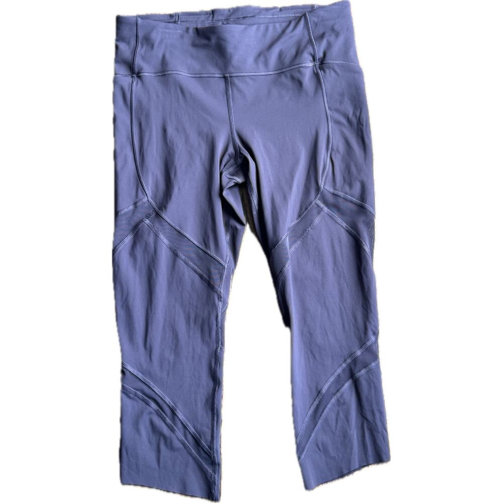 Lululemon On Pace Crop  - Vintage Grape Size 10